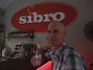 Paul VanDeCarr at Sibro cafe-bar, Krakow