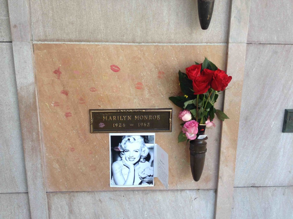 Marilyn Monroe Westwood Village Memorial Park Cemetery 