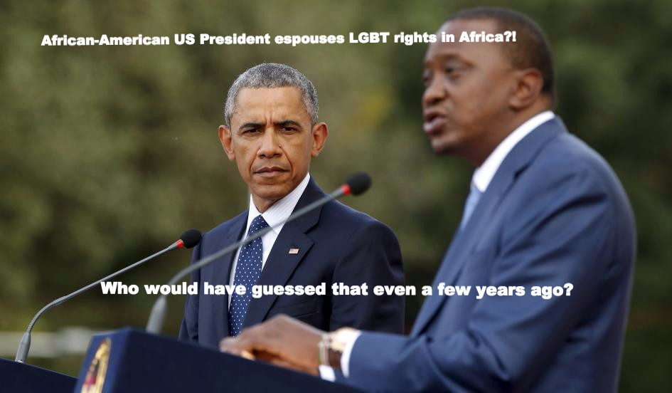 The president in Africa and being gay in Ethiopia, in ManAboutWorld gay travel magazine