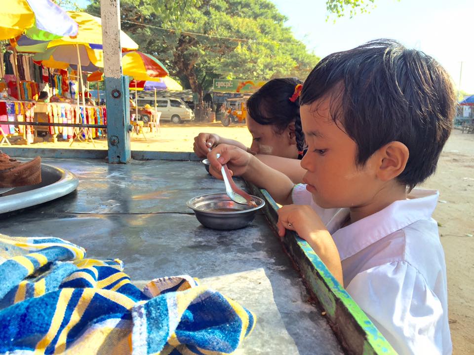 Children in Myanmar as seen in ManAboutWorld gay travel magazine by Kenny Porpora